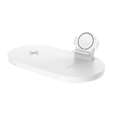 Wireless Charging Stand 3 in 1 Portable Charger for iWatch for AirPods Pro for iPhone 11/11Pro/Max/XR/X